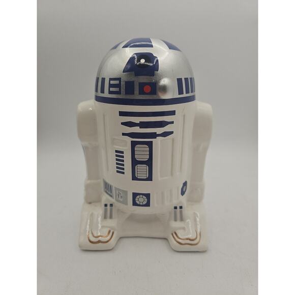 Star Wars Ceramic R2-D2 Lucasfilm Piggy Bank - Picture 1 of 6